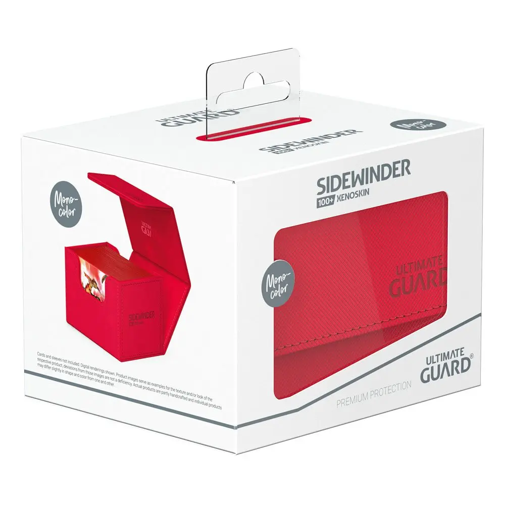 Ultimate Guard Sidewinder 100+ XenoSkin Monocolor Rot termékfotó