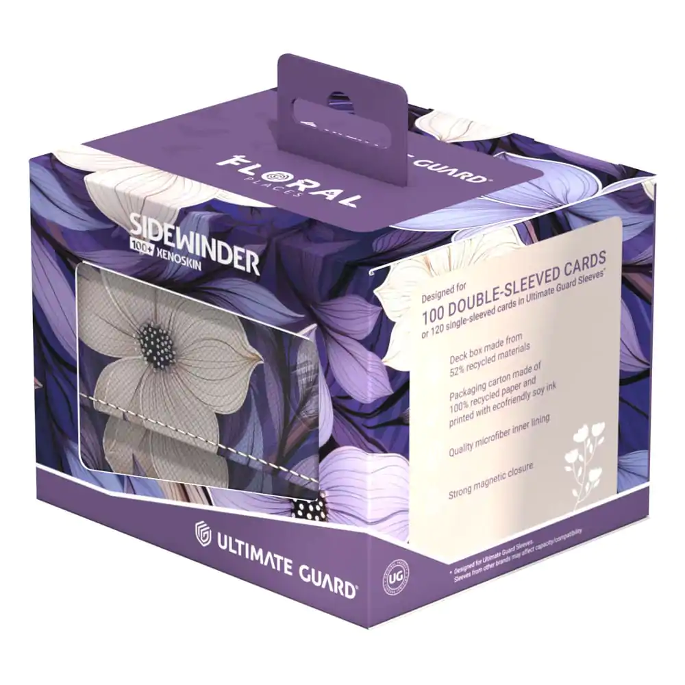 Ultimate Guard Sidewinder 100+ Xenoskin &quot;Floral Places&quot; - Moonlit Glen Produktfoto