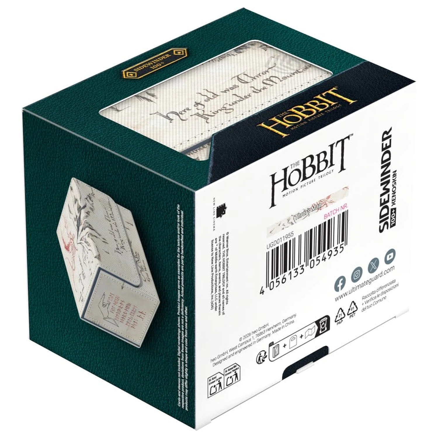 Ultimate Guard Sidewinder 100 Xenoskin The Hobbit™ - Thrórs Karte Produktfoto