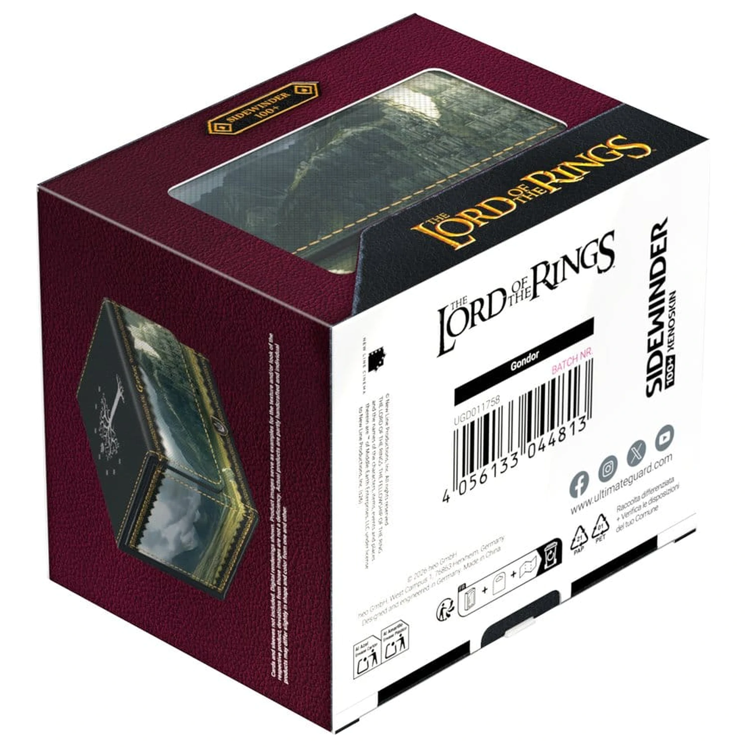 Ultimate Guard Sidewinder 100+ Xenoskin The Lord of the Rings™ "Places of Middle-earth" - Gondor Produktfoto