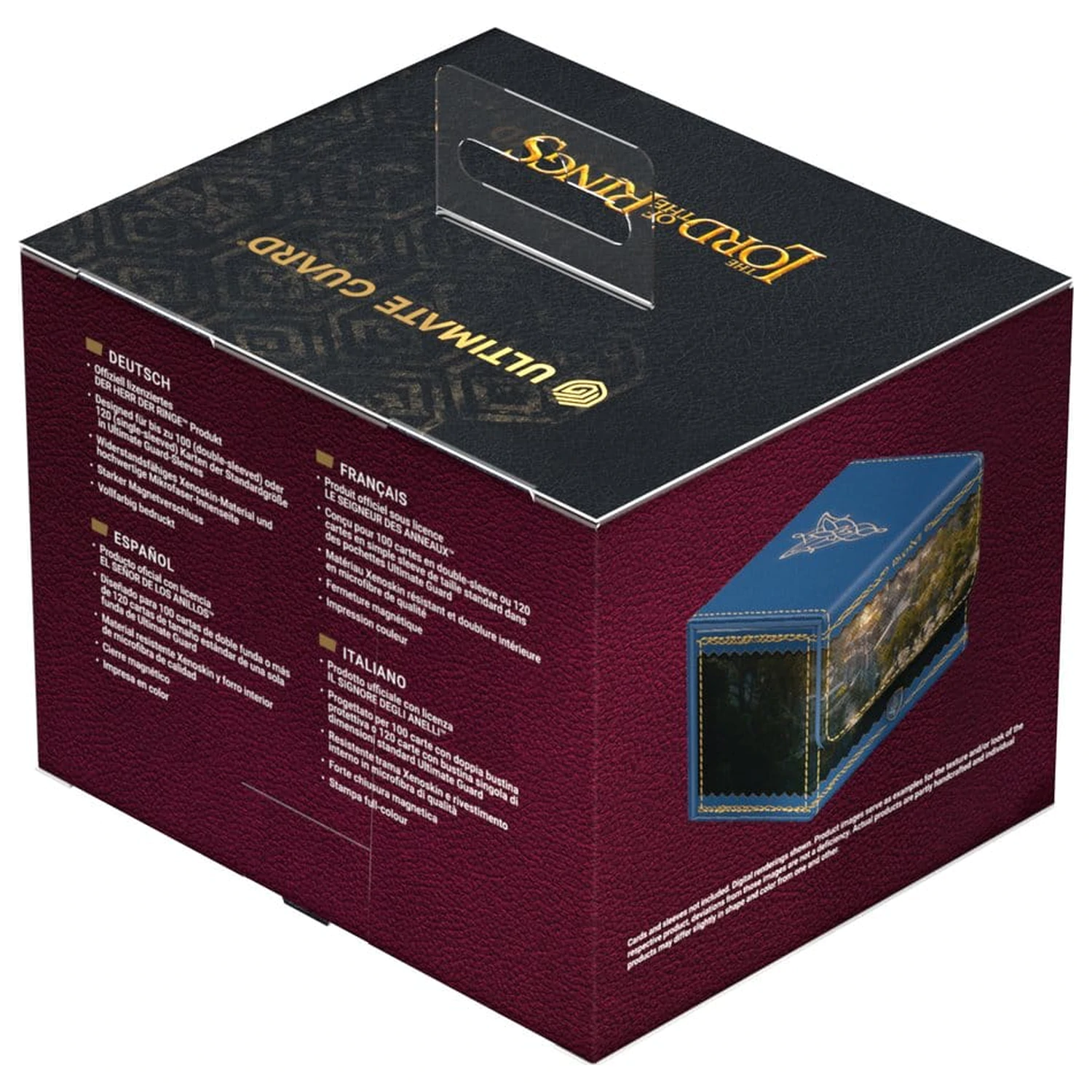 Ultimate Guard Sidewinder 100+ Xenoskin The Lord of the Rings™ „Places of Middle-earth“ – Rivendell Kartendeck-Box Produktfoto