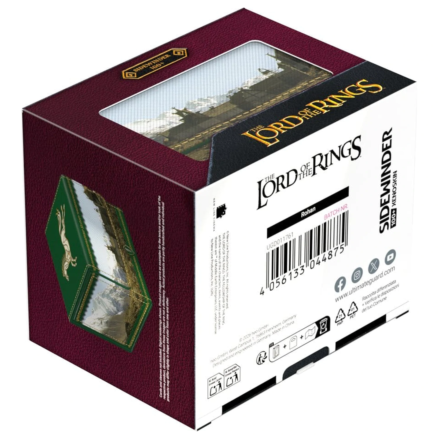 Ultimate Guard Sidewinder 100+ Xenoskin The Lord of the Rings™ "Places of Middle-earth" - Rohan Produktfoto