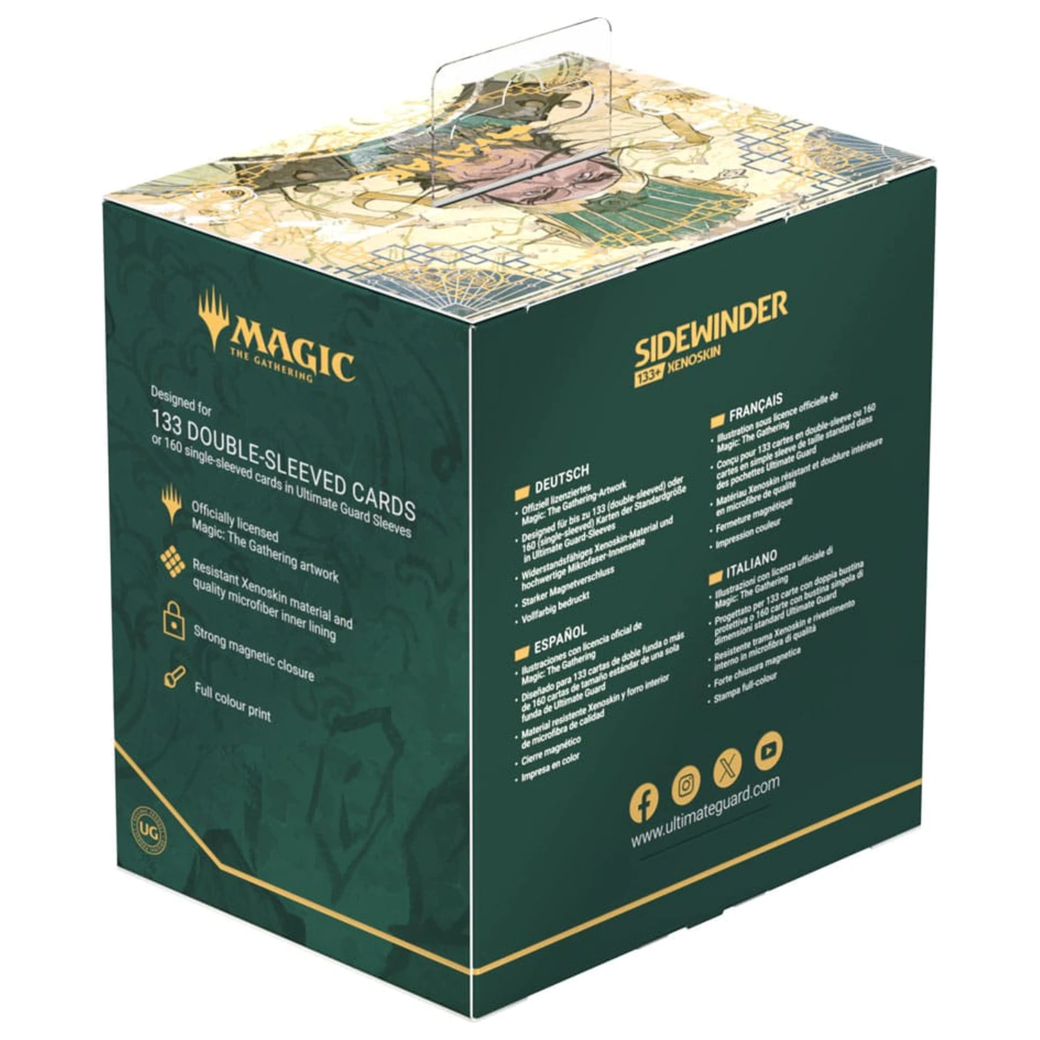 Ultimate Guard Sidewinder 133+ Xenoskin Magic: The Gathering | Avatar: The Last Airbender - The Legend of Kyoshi Produktfoto