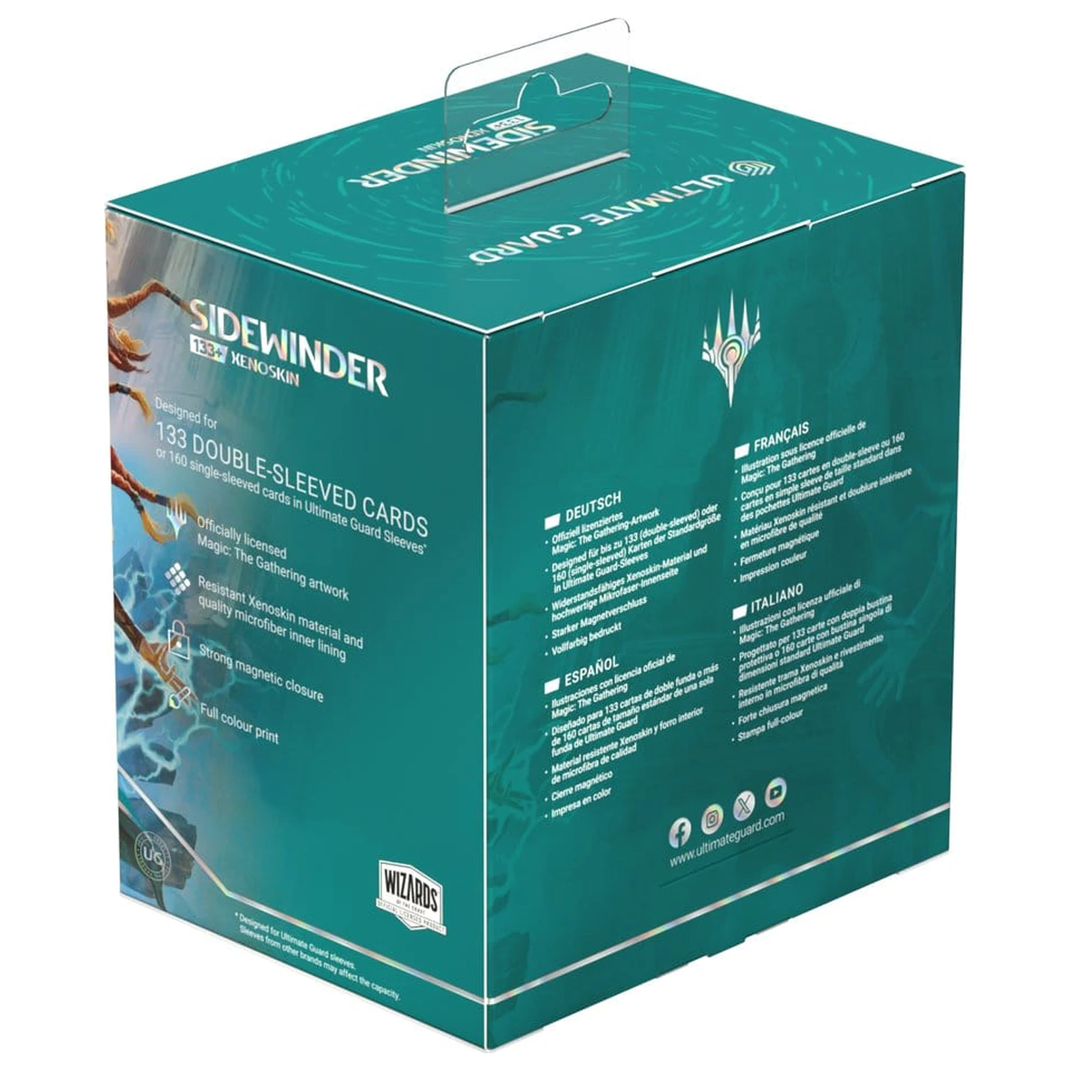 Ultimate Guard Sidewinder 133+ Xenoskin Magic: The Gathering "Reality Fracture" - Tam Beleren, Conflicted Produktfoto