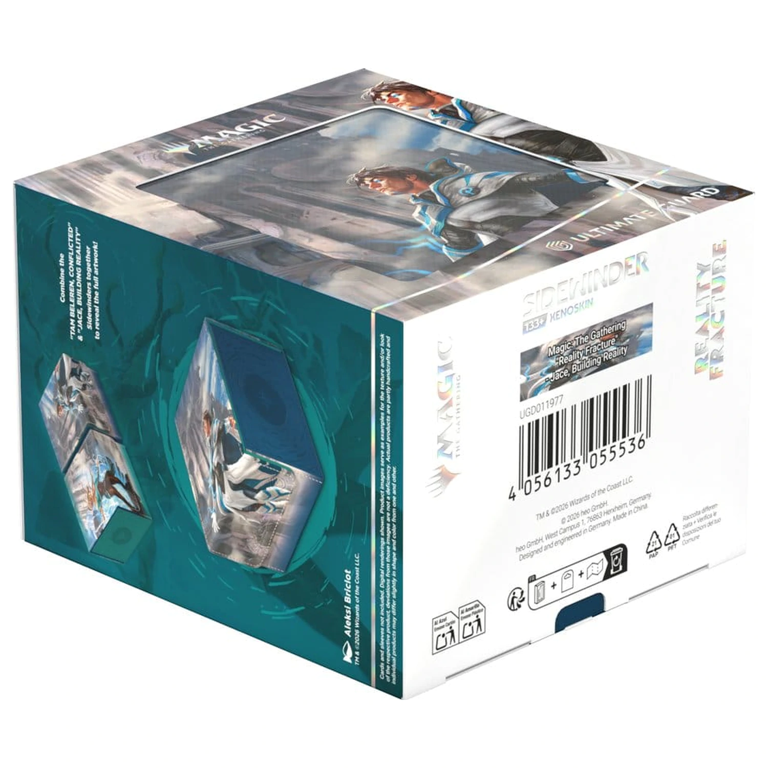 Ultimate Guard Sidewinder 133+ Xenoskin Magic: The Gathering "Reality Fracture" - Jace, Building Reality Produktfoto