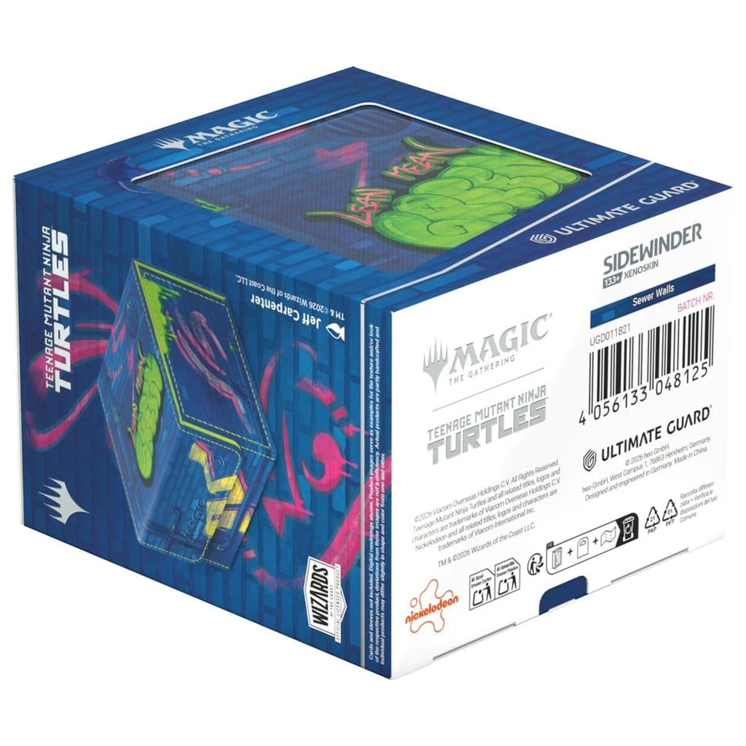 Ultimate Guard Sidewinder 133+ Xenoskin Magic: The Gathering | Teenage Mutant Ninja Turtles - Sewer Walls Produktfoto