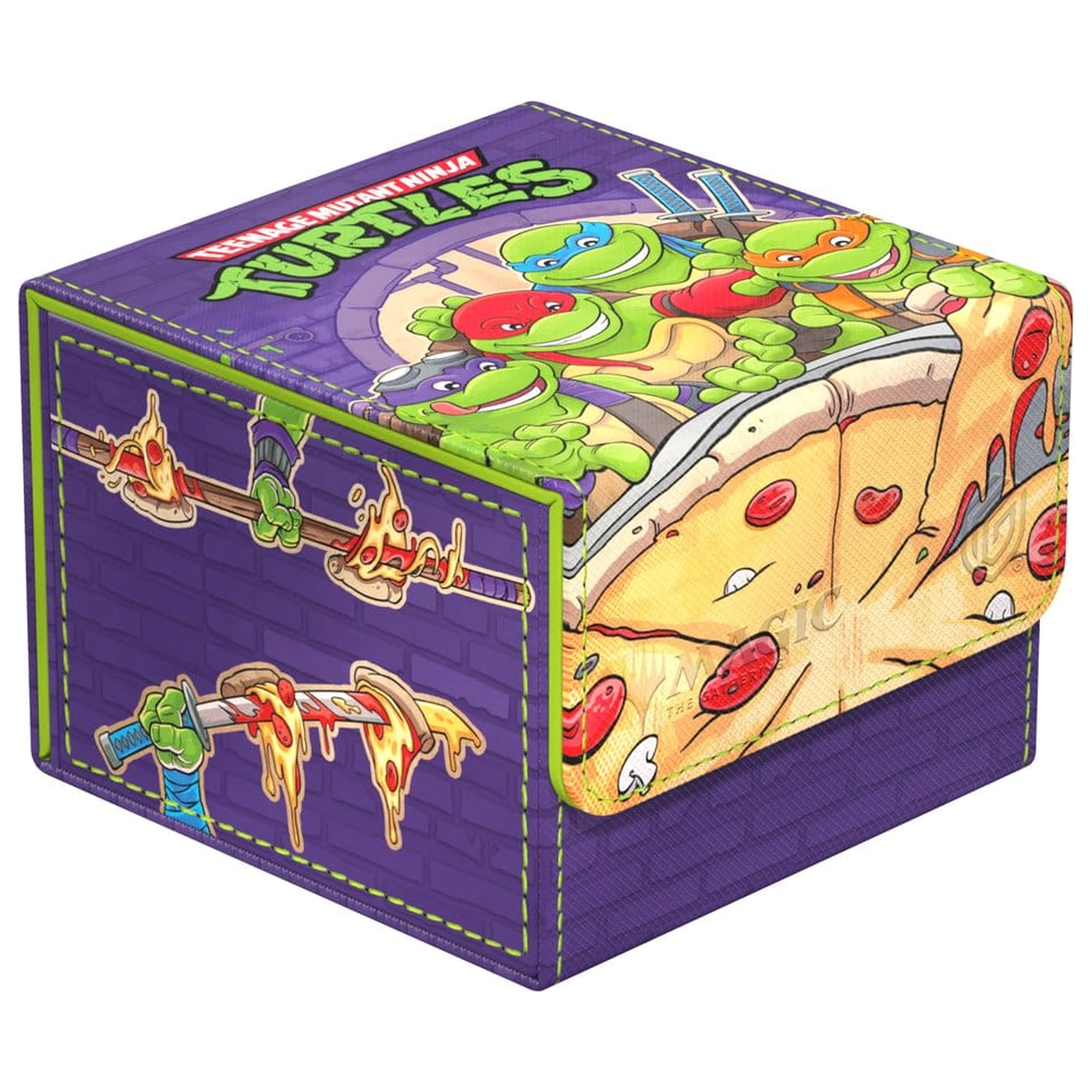 Ultimate Guard Sidewinder 133+ Xenoskin Magic: The Gathering | Teenage Mutant Ninja Turtles - Pizza Box Produktfoto