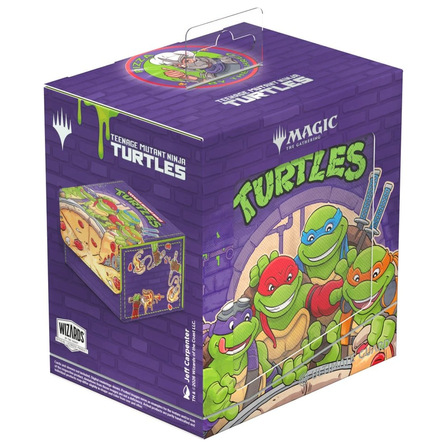 Ultimate Guard Sidewinder 133+ Xenoskin Magic: The Gathering | Teenage Mutant Ninja Turtles - Pizza Box Produktfoto