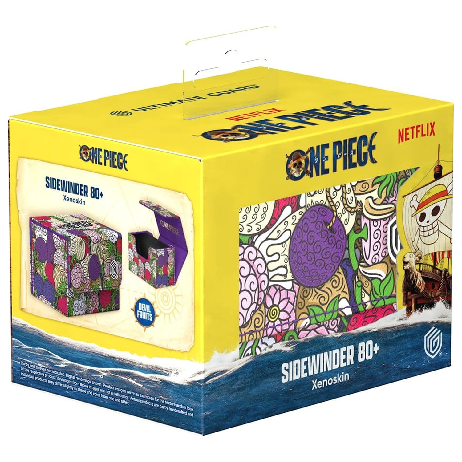 Ultimate Guard Sidewinder 80+ Xenoskin einteilige Box - Devil Fruits Produktfoto