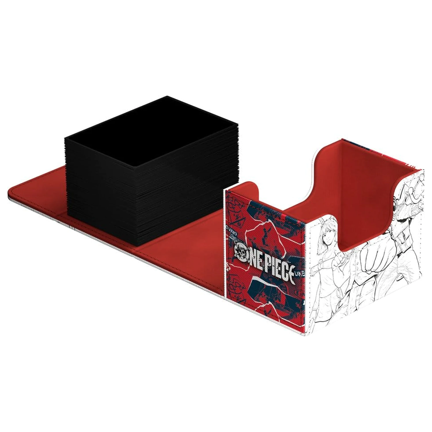 Ultimate Guard Sidewinder 80+ Xenoskin einteilige Box – Sketch Produktfoto