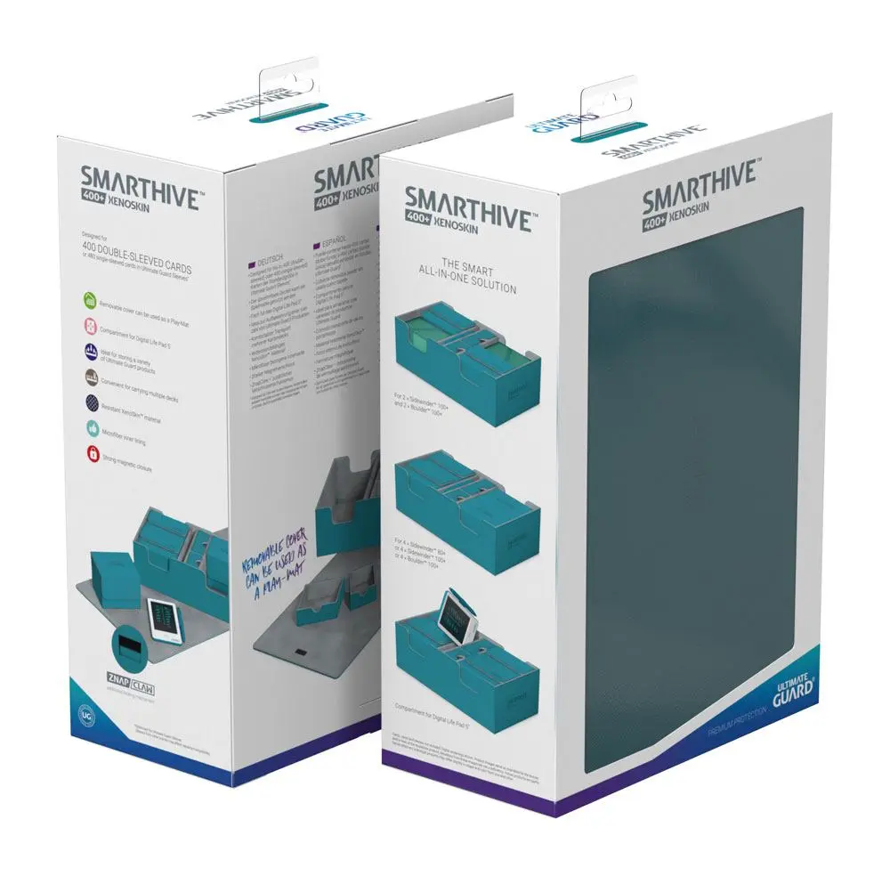 Ultimate Guard Smarthive 400+ XenoSkin Petrolblau Produktfoto