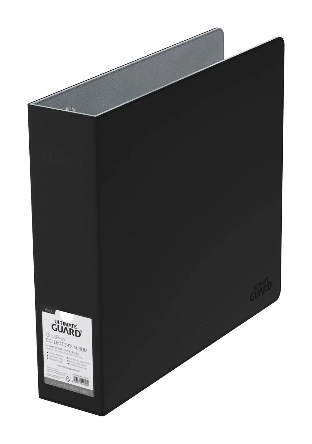 Ultimate Guard Supreme Collector´s Album QuadRow 3-Ring XenoSkin Schwarz Produktfoto