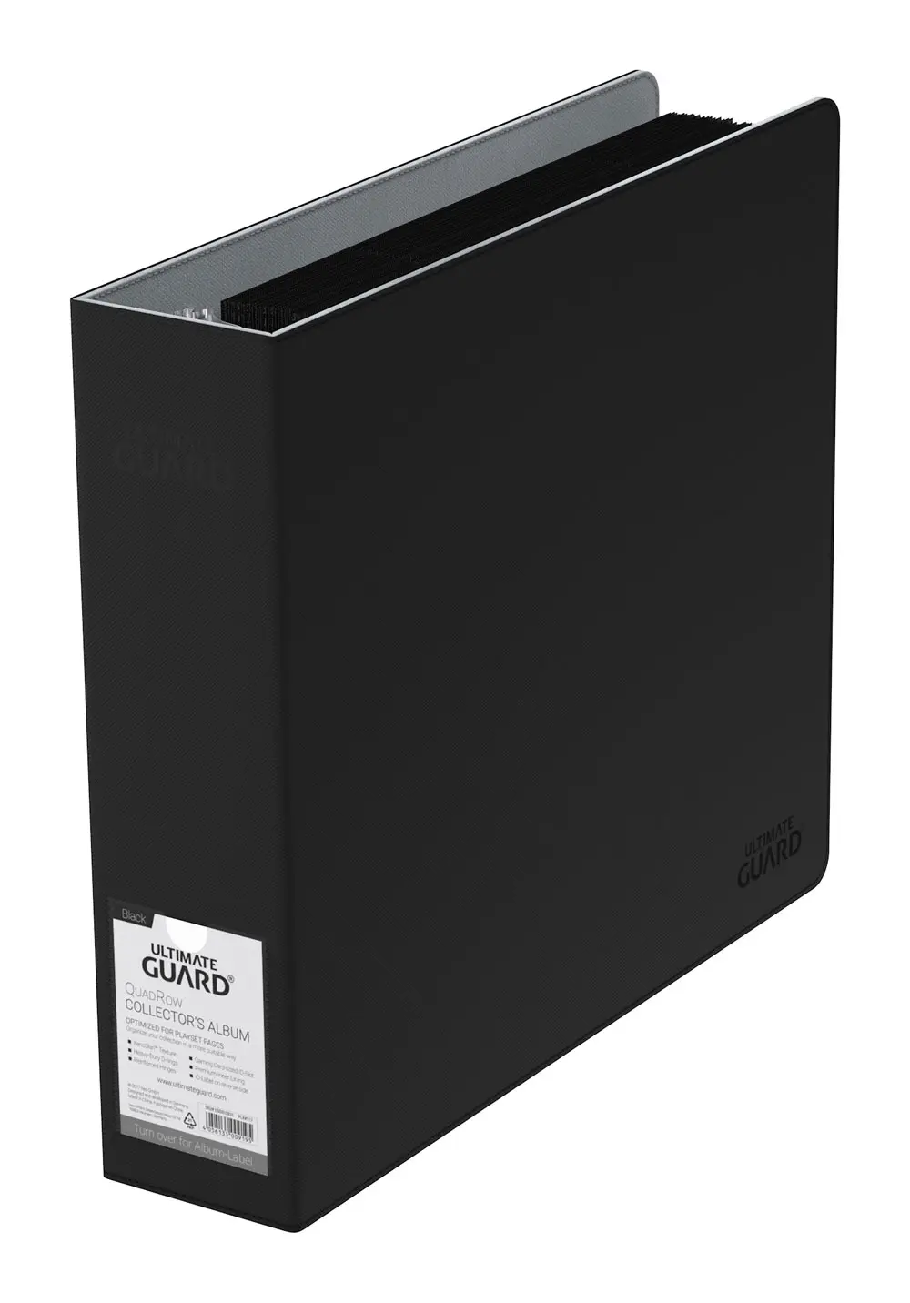 Ultimate Guard Supreme Collector´s Album QuadRow 3-Ring XenoSkin Schwarz Produktfoto