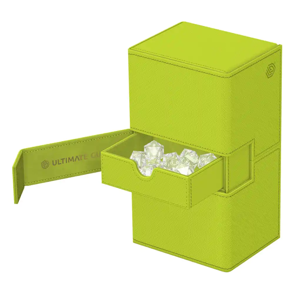 Ultimate Guard Twin Flip'n'Tray 200+ Xenoskin "Summer Edition 2025" - Lime Produktfoto