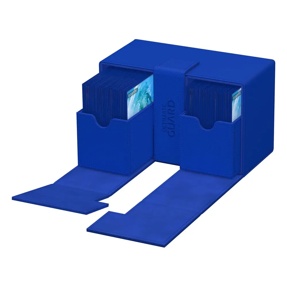 Ultimate Guard Twin Flip`n`Tray 160+ XenoSkin Monocolor Blau termékfotó