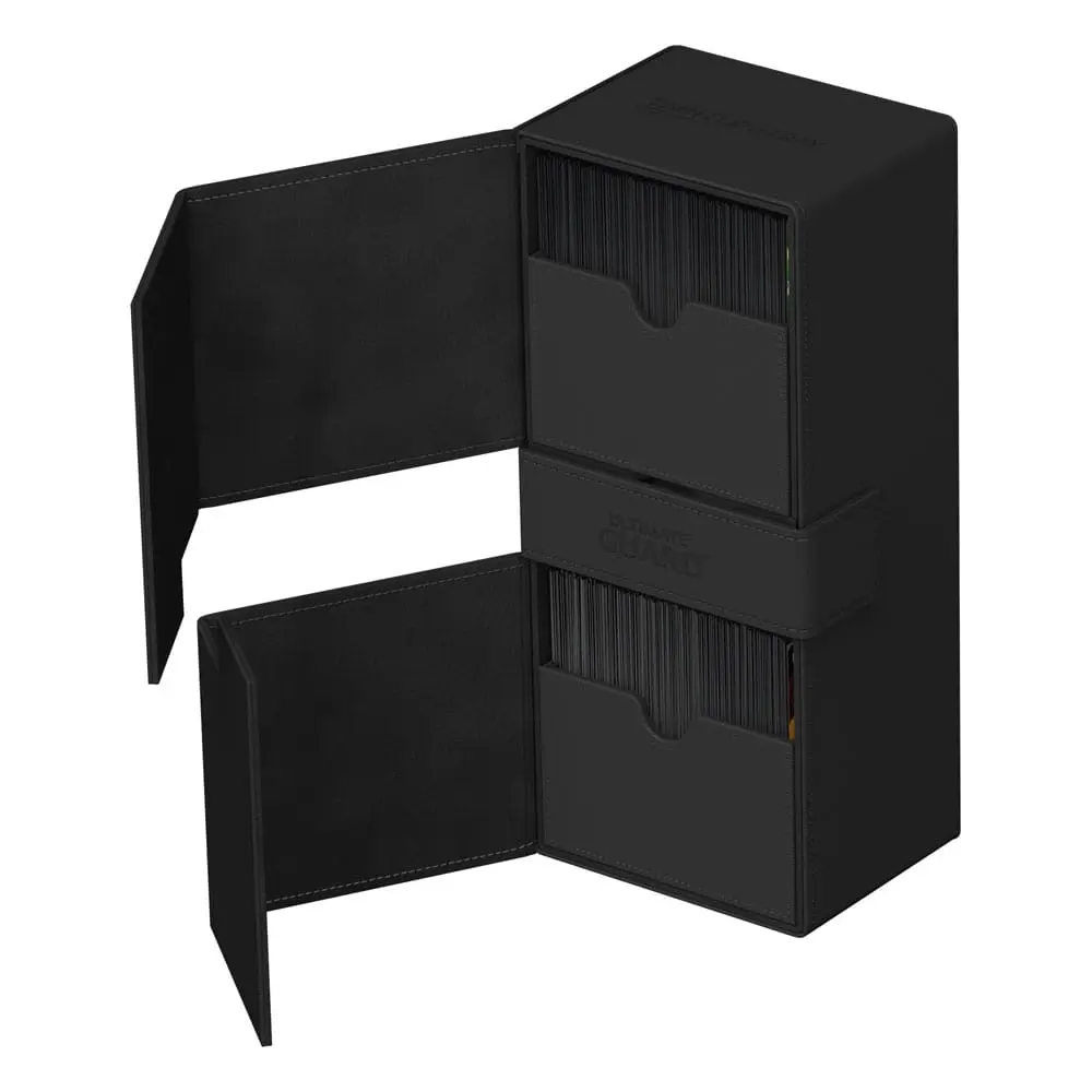 Ultimate Guard Twin Flip`n`Tray 266+ Xenoskin Schwarz Produktfoto