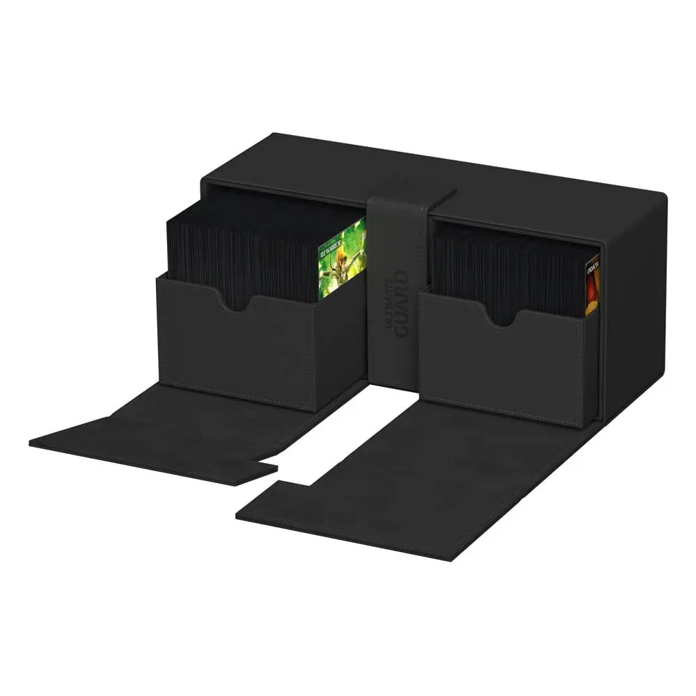 Ultimate Guard Twin Flip`n`Tray 266+ Xenoskin Schwarz Produktfoto