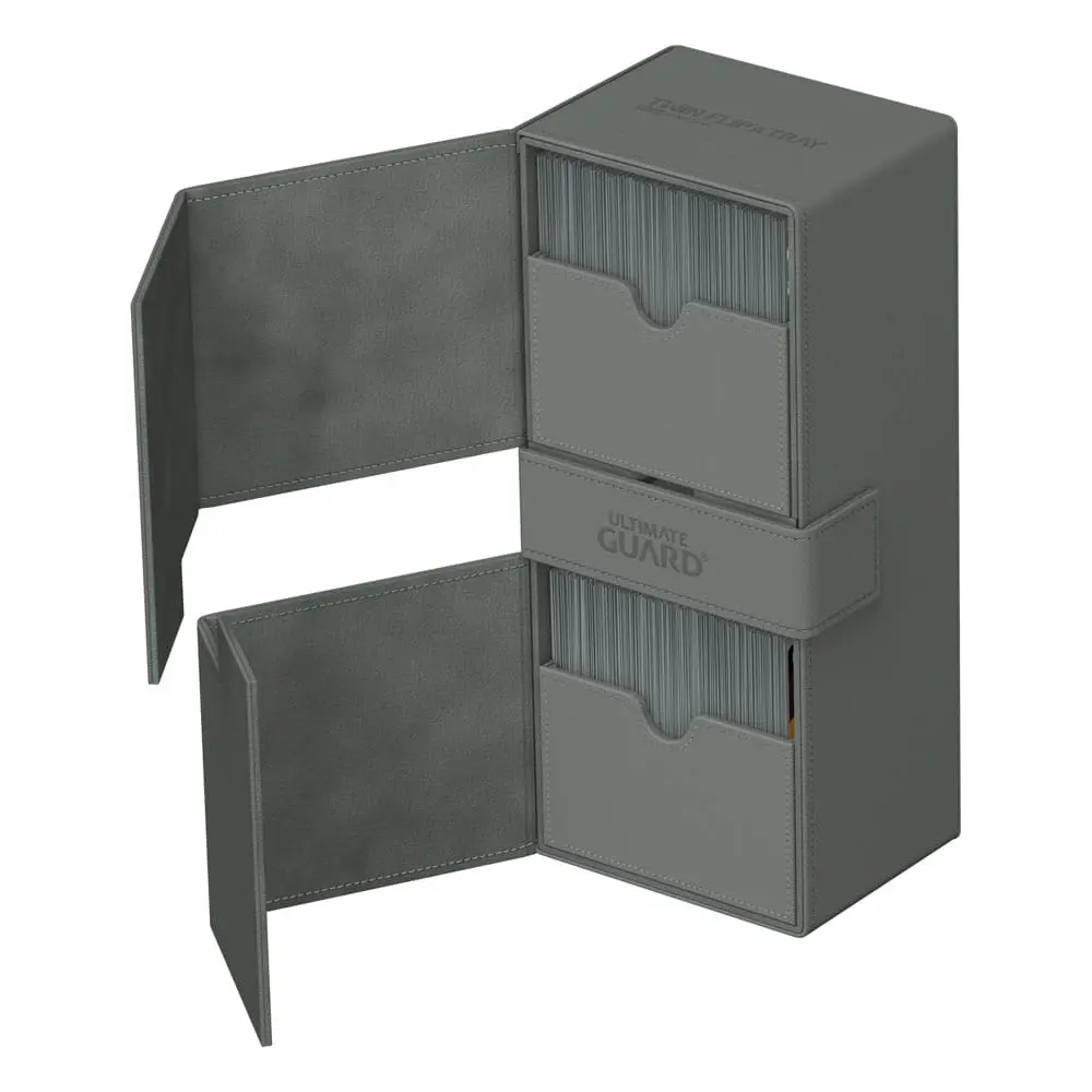 Ultimate Guard Twin Flip`n`Tray 266+ Xenoskin Grau Produktfoto