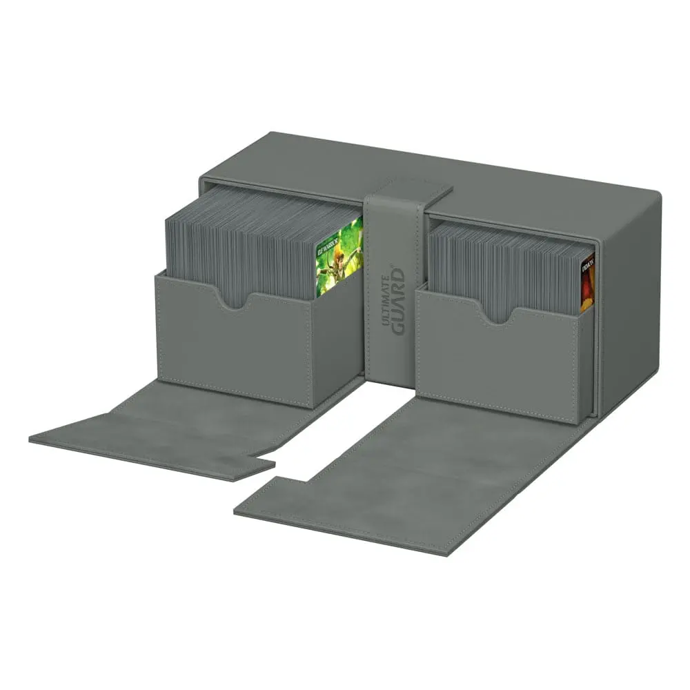 Ultimate Guard Twin Flip`n`Tray 266+ Xenoskin Grau Produktfoto