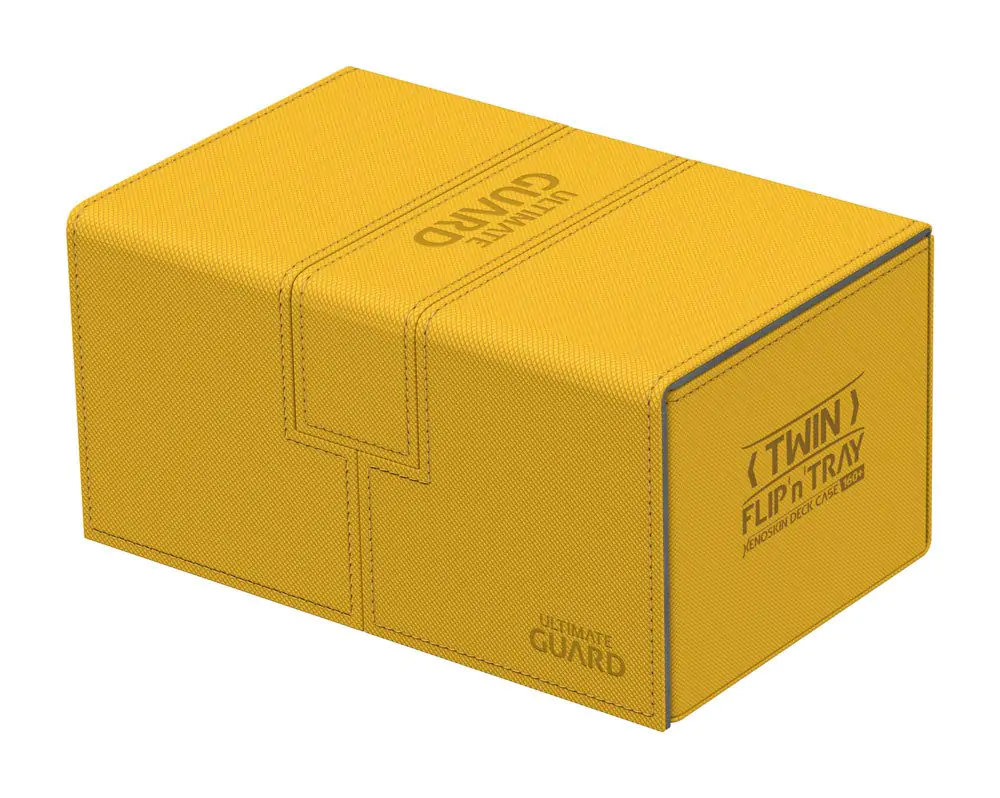 Ultimate Guard Twin Flip´n´Tray Deck Case 160+ Standardgröße XenoSkin Bernstein Produktfoto