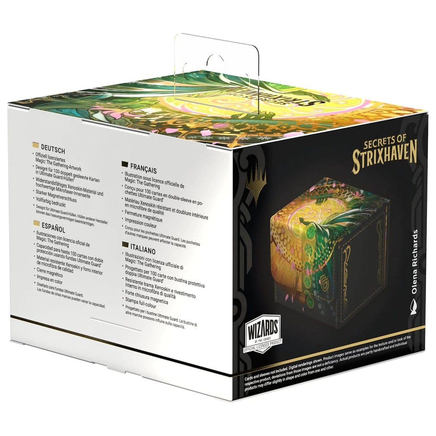Ultimate Guard Sidewinder 100+ Xenoskin Magic: The Gathering "Secrets of Strixhaven" - Veil of Summer Deckbox Produktfoto