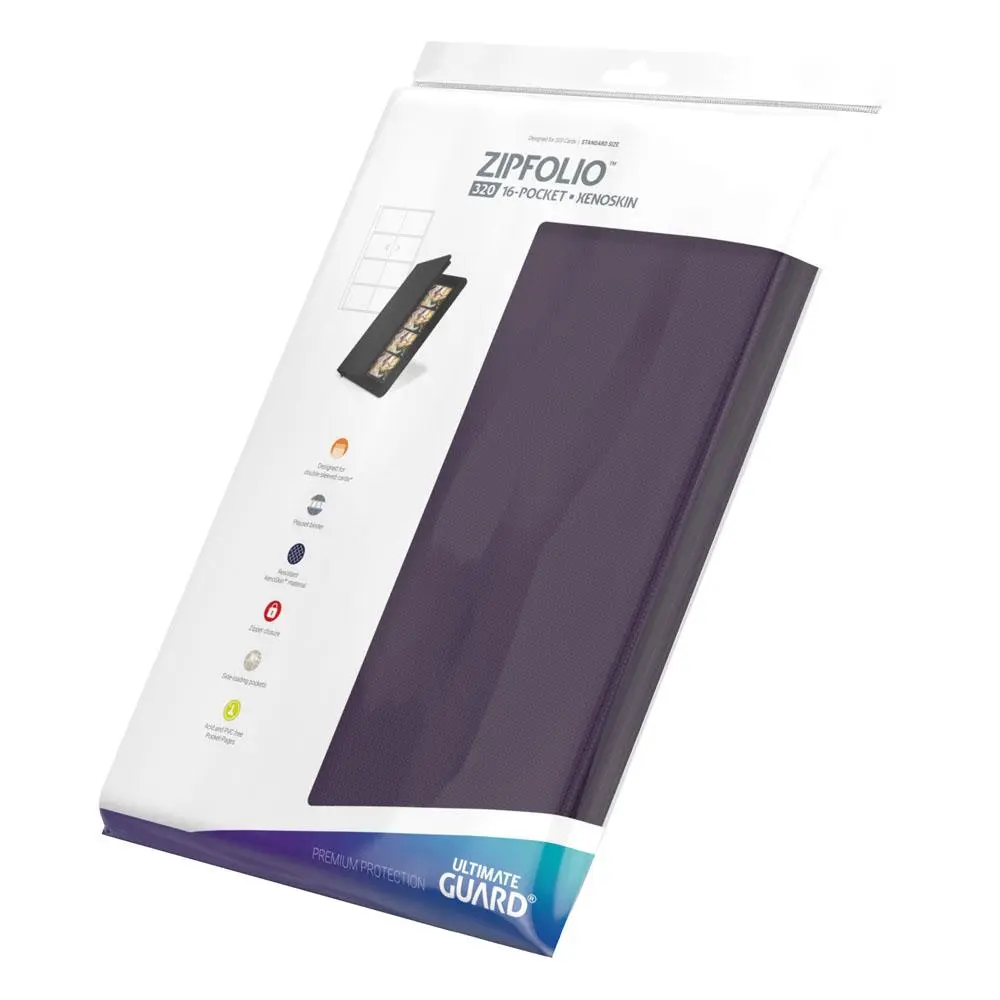 Ultimate Guard Zipfolio 320 - 16-Pocket XenoSkin Violett Produktfoto