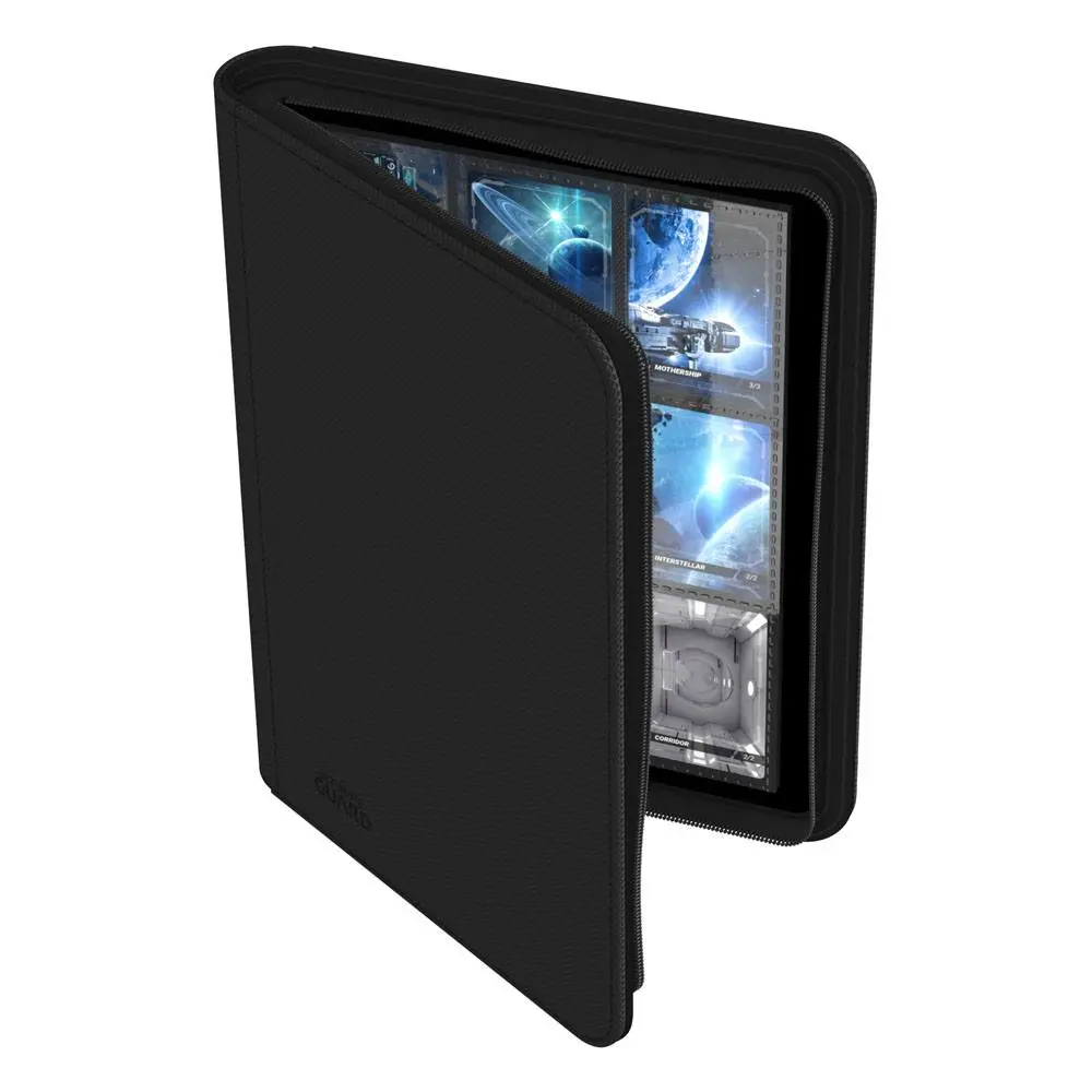 Ultimate Guard Zipfolio 360 - 18-Pocket XenoSkin Mini American Schwarz Produktfoto