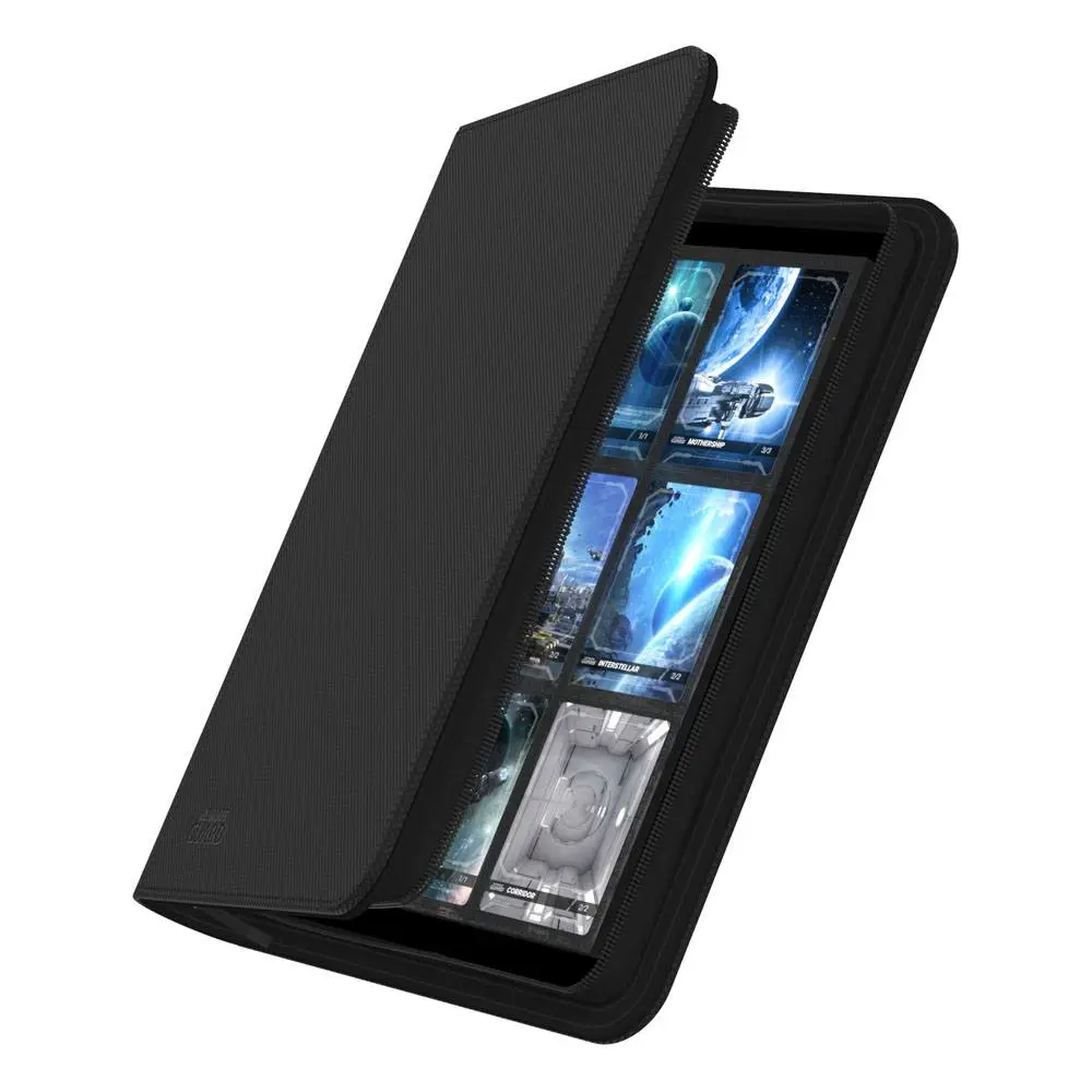 Ultimate Guard Zipfolio 360 - 18-Pocket XenoSkin Mini American Schwarz Produktfoto
