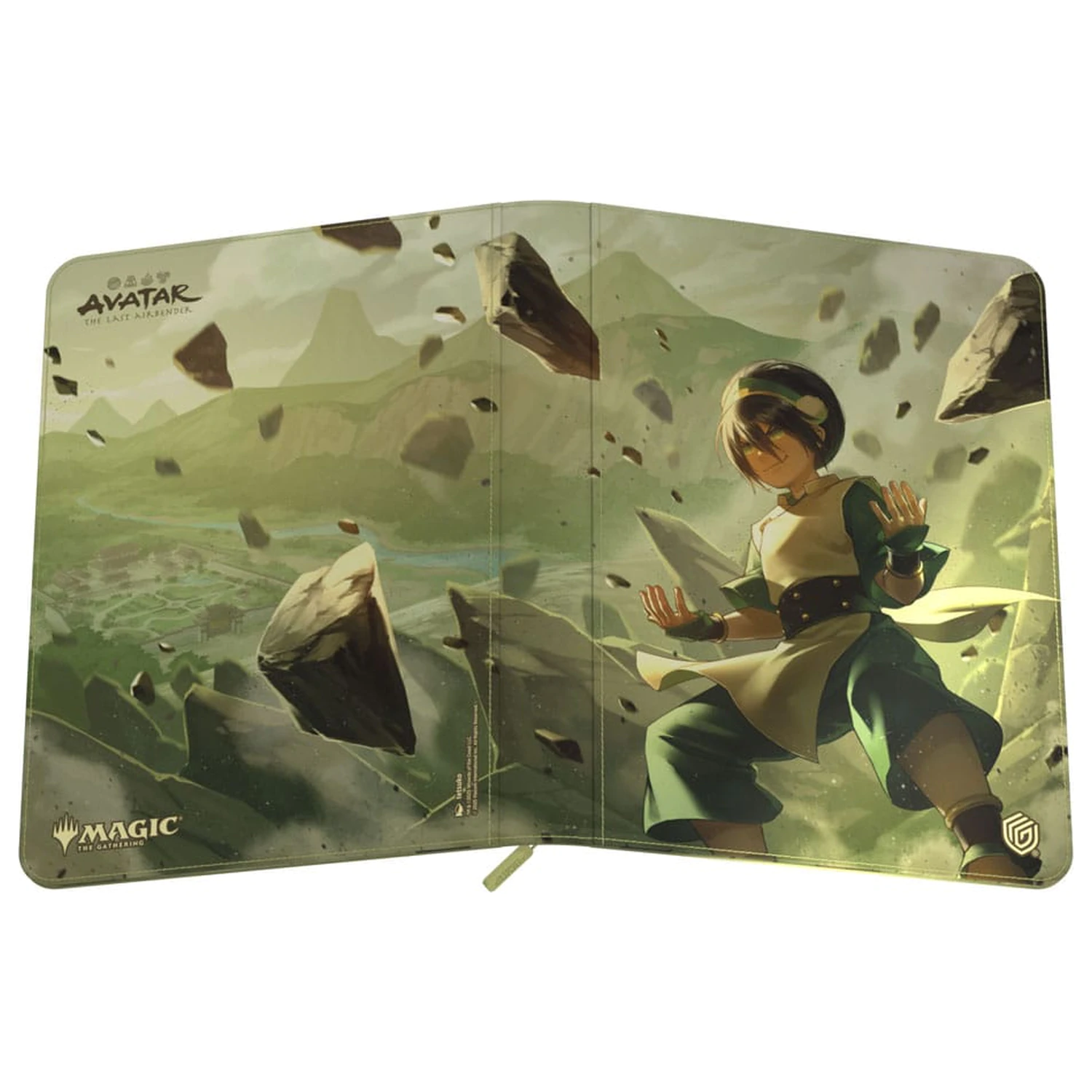 Ultimate Guard Zipfolio 360 Xenoskin Magic: The Gathering "Avatar: The Last Airbender" - Toph Produktfoto