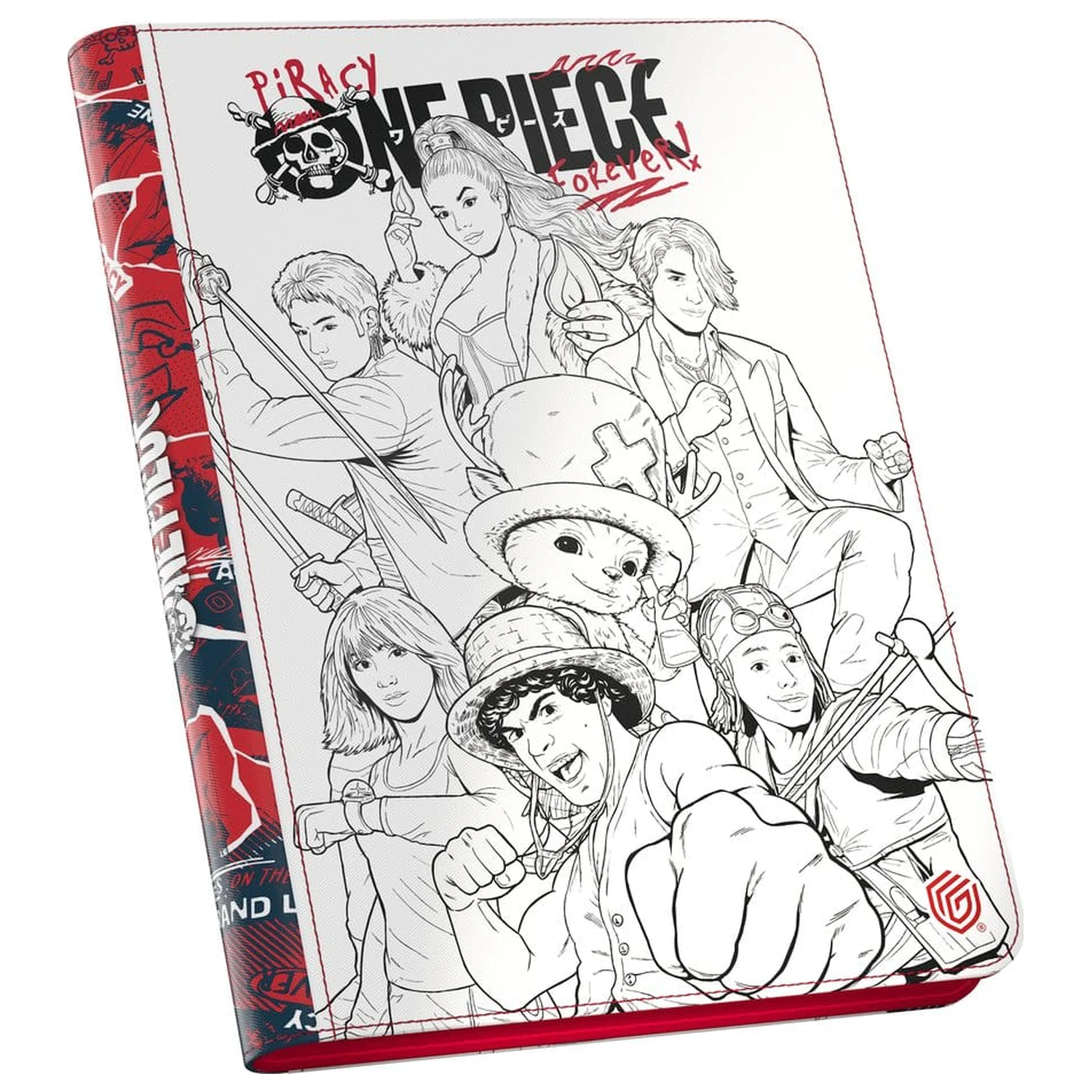 Ultimate Guard Zipfolio für 360 Karten Xenoskin One Piece - Sketch Produktfoto