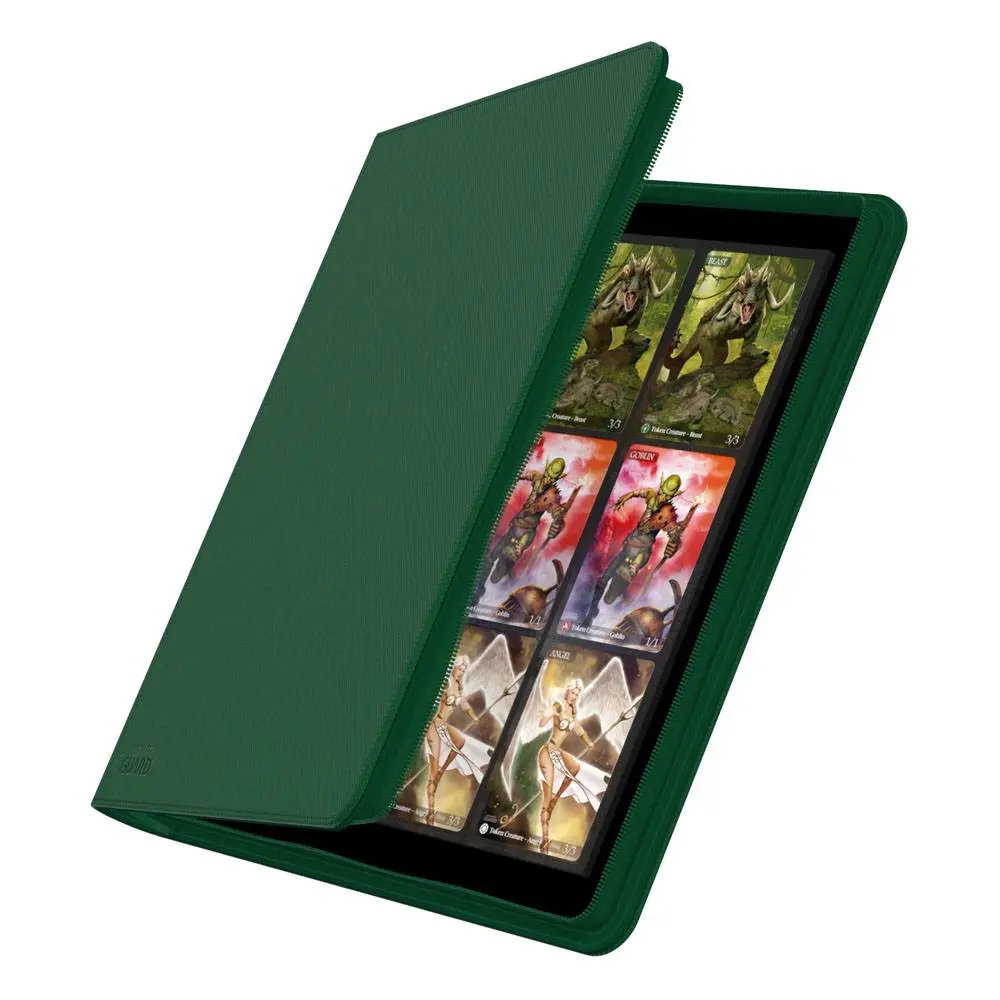 Ultimate Guard Zipfolio 480 - 24-Pocket XenoSkin (Quadrow) - Grün Produktfoto
