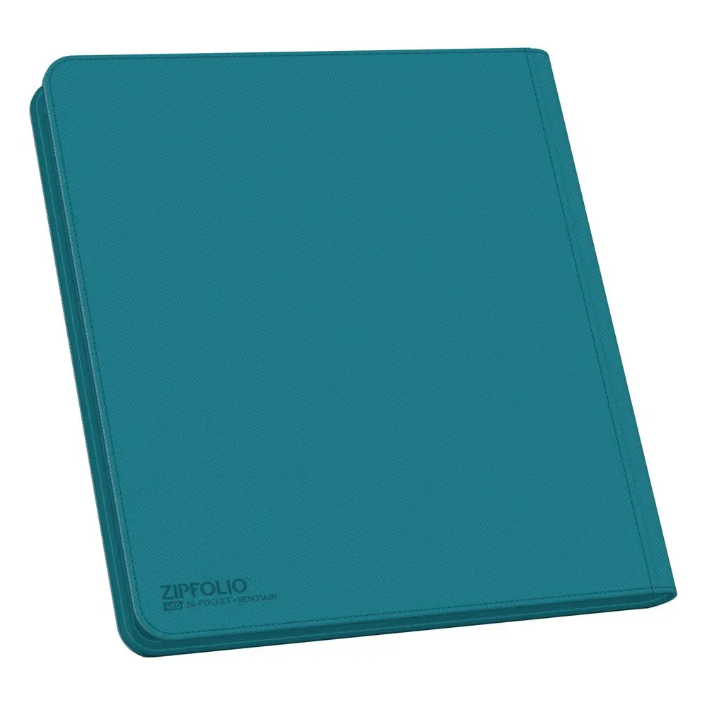 Ultimate Guard Zipfolio 480 - 24-Pocket XenoSkin (Quadrow) - Petrolblau Produktfoto