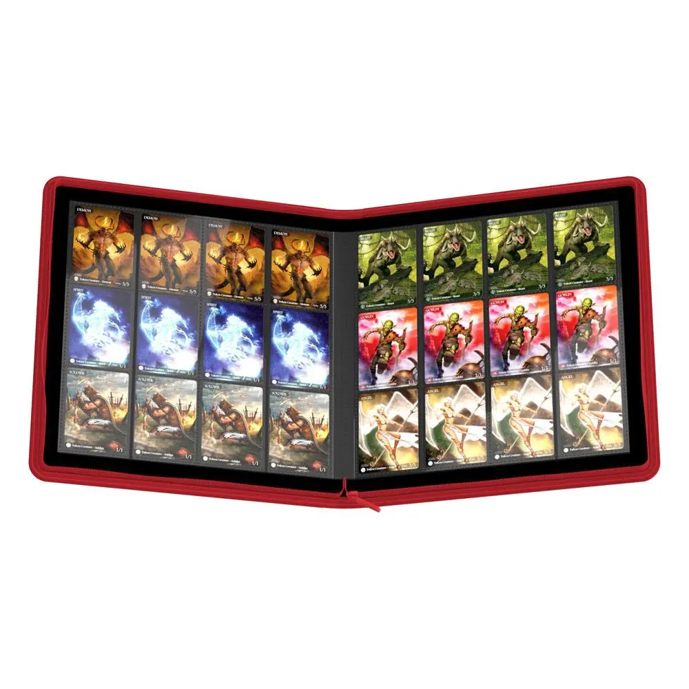 Ultimate Guard Zipfolio 480 - 24-Pocket XenoSkin (Quadrow) - Rot Produktfoto