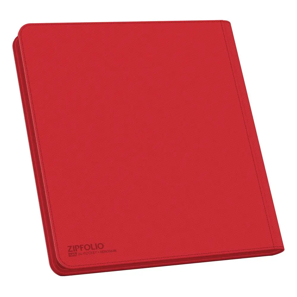 Ultimate Guard Zipfolio 480 - 24-Pocket XenoSkin (Quadrow) - Rot Produktfoto