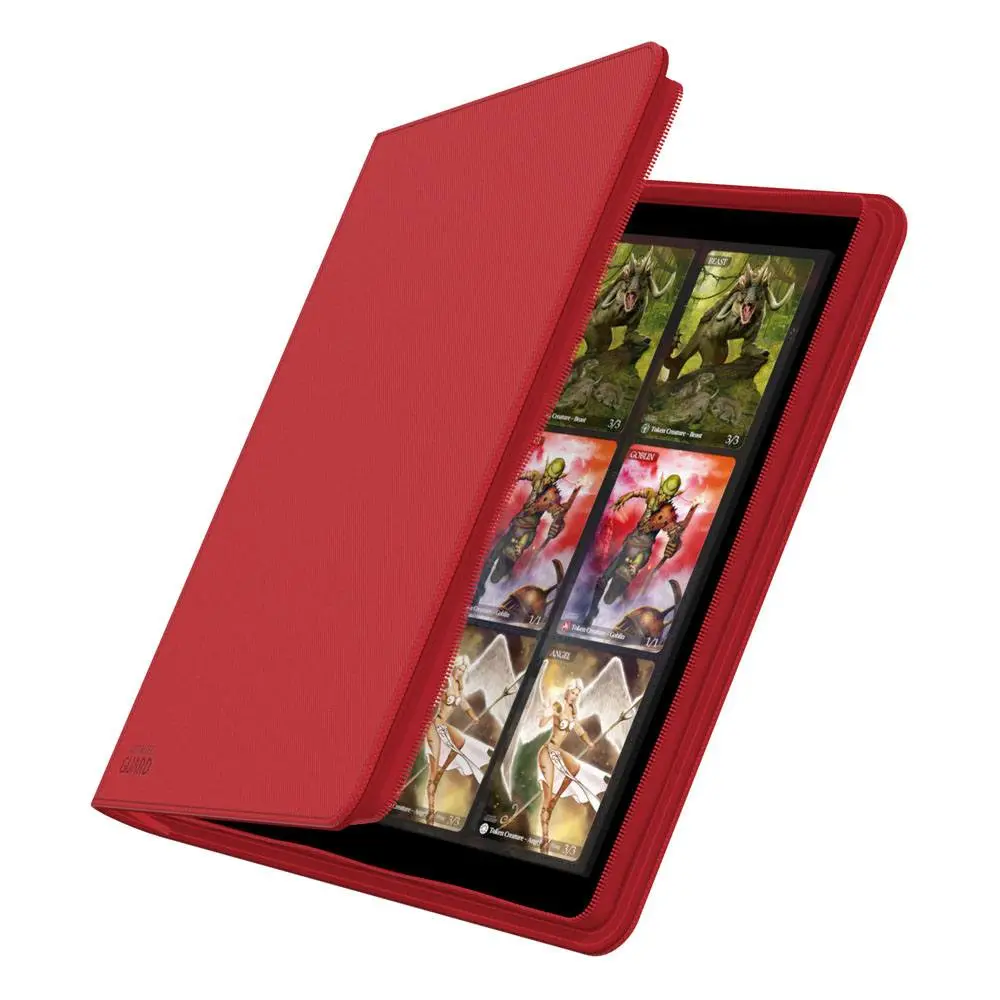 Ultimate Guard Zipfolio 480 - 24-Pocket XenoSkin (Quadrow) - Rot Produktfoto