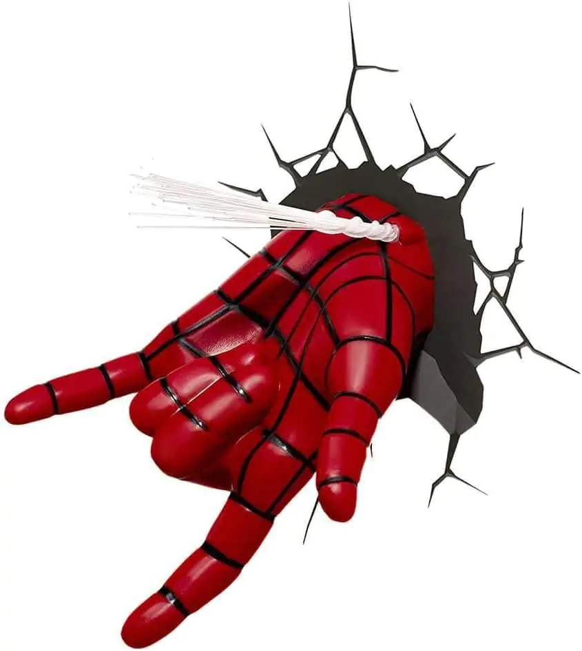 Ultimate Spider-Man 3D LED Leuchte Spider-Man Hand Produktfoto