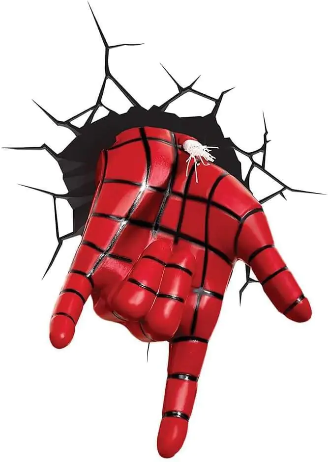 Ultimate Spider-Man 3D LED Leuchte Spider-Man Hand Produktfoto