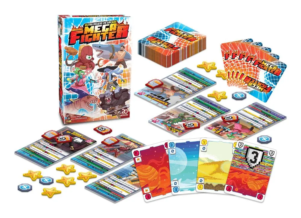 Ultra Deluxe 2D Arcade Mega Fighter Kartenspiel *Englische Version* Produktfoto