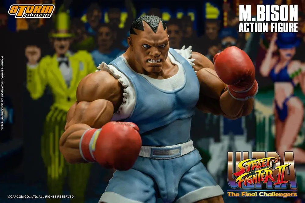Ultra Street Fighter II: The Final Challengers Actionfigur 1/12 Balrog 17 cm Produktfoto