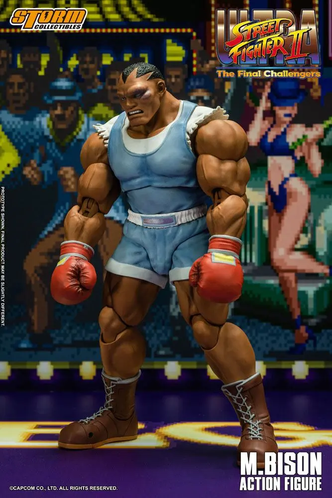 Ultra Street Fighter II: The Final Challengers Actionfigur 1/12 Balrog 17 cm Produktfoto