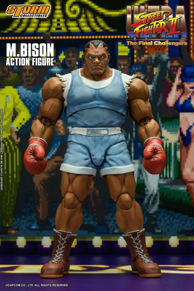 Ultra Street Fighter II: The Final Challengers Actionfigur 1/12 Balrog 17 cm Produktfoto