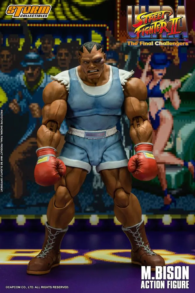 Ultra Street Fighter II: The Final Challengers Actionfigur 1/12 Balrog 17 cm Produktfoto