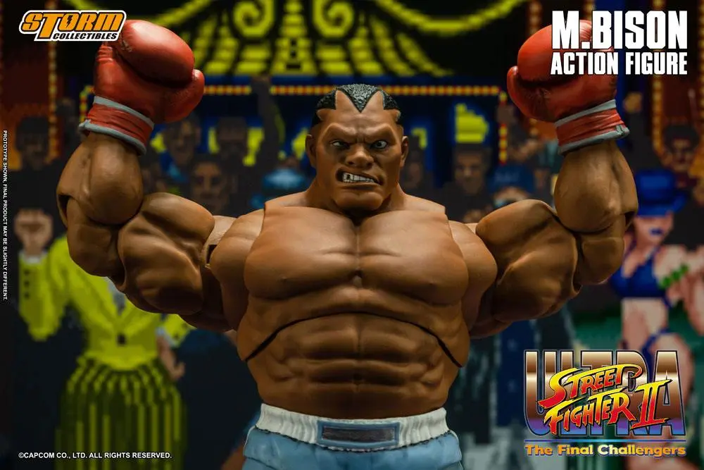 Ultra Street Fighter II: The Final Challengers Actionfigur 1/12 Balrog 17 cm Produktfoto