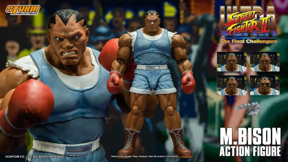 Ultra Street Fighter II: The Final Challengers Actionfigur 1/12 Balrog 17 cm Produktfoto
