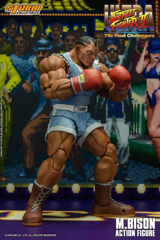 Ultra Street Fighter II: The Final Challengers Actionfigur 1/12 Balrog 17 cm Produktfoto
