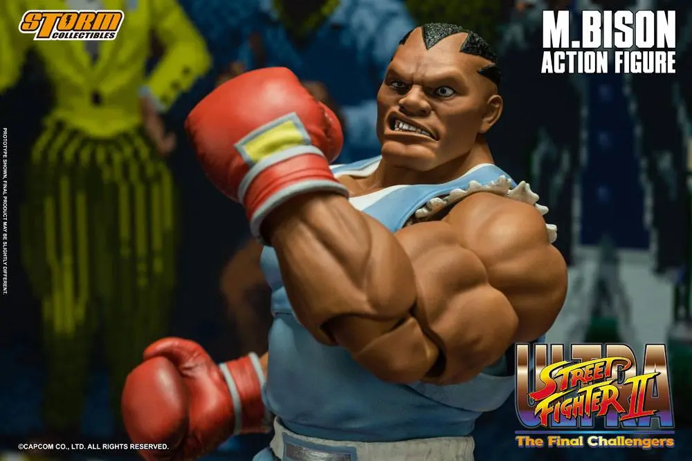 Ultra Street Fighter II: The Final Challengers Actionfigur 1/12 Balrog 17 cm Produktfoto