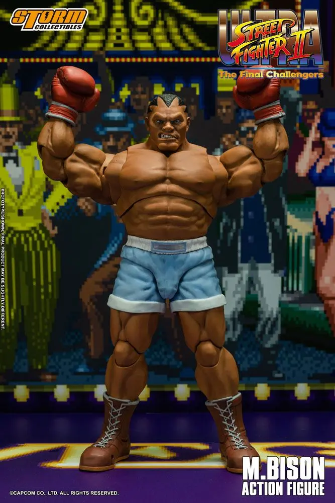 Ultra Street Fighter II: The Final Challengers Actionfigur 1/12 Balrog 17 cm Produktfoto