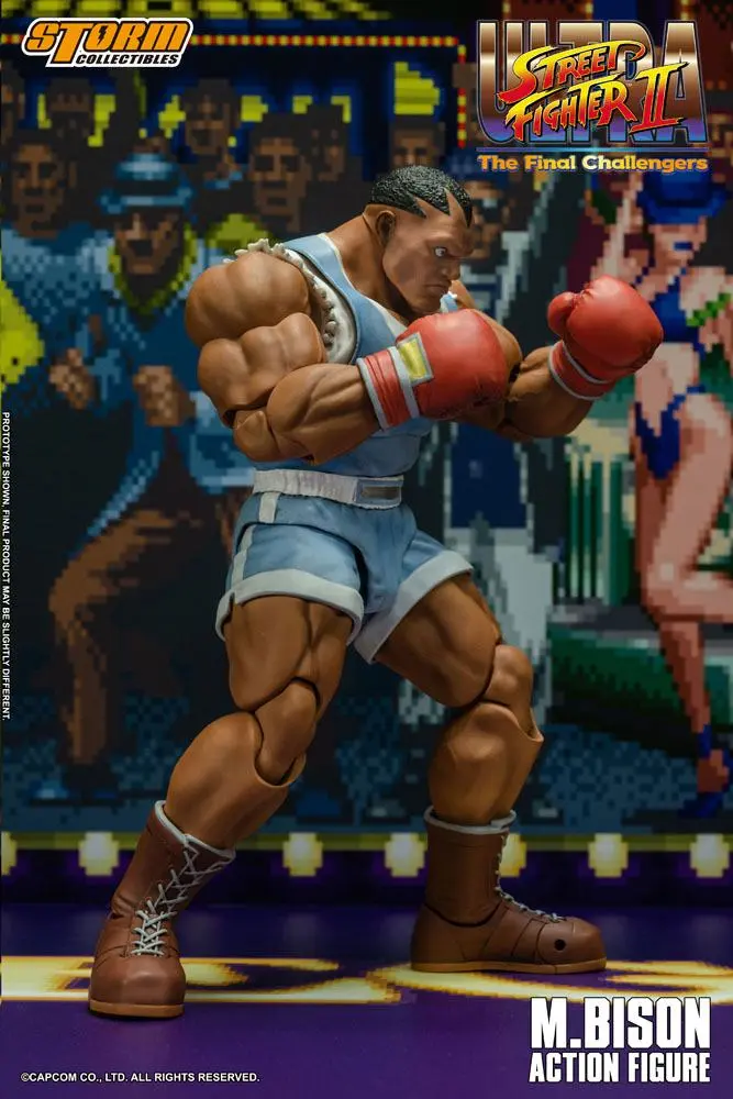 Ultra Street Fighter II: The Final Challengers Actionfigur 1/12 Balrog 17 cm Produktfoto