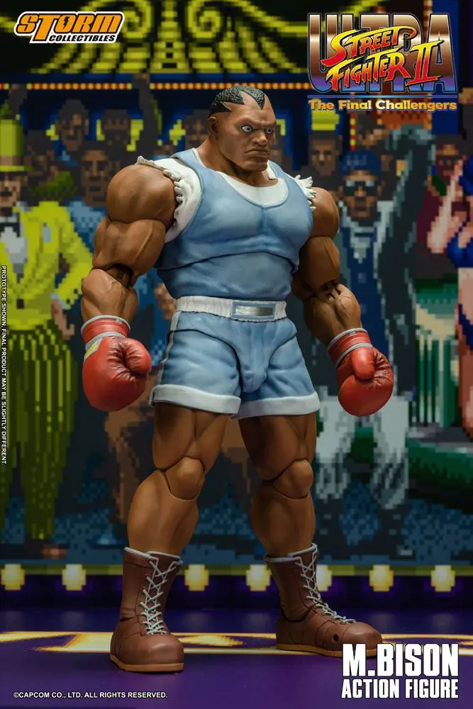 Ultra Street Fighter II: The Final Challengers Actionfigur 1/12 Balrog 17 cm Produktfoto