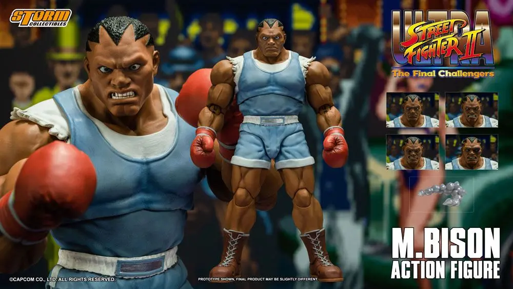 Ultra Street Fighter II: The Final Challengers Actionfigur 1/12 Balrog 17 cm Produktfoto